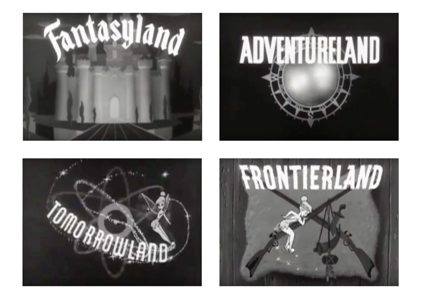 Disneyland 電視影集 (1954) 第一季的截圖。