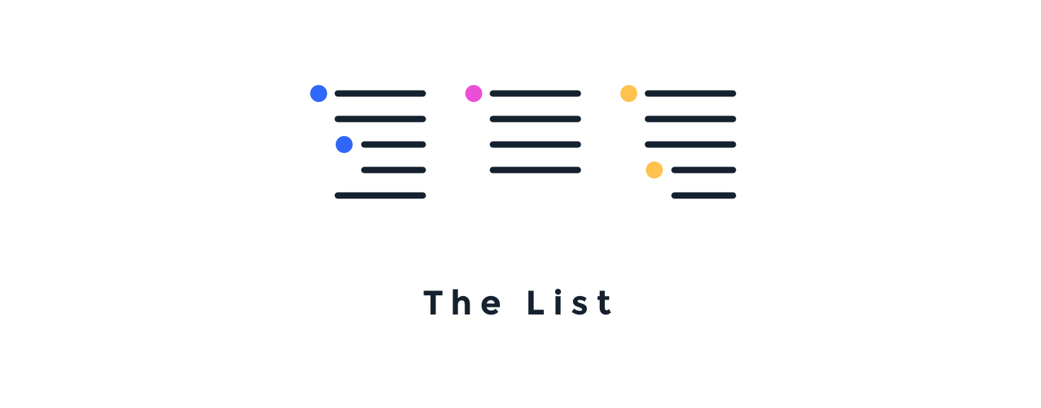 The List（清單）